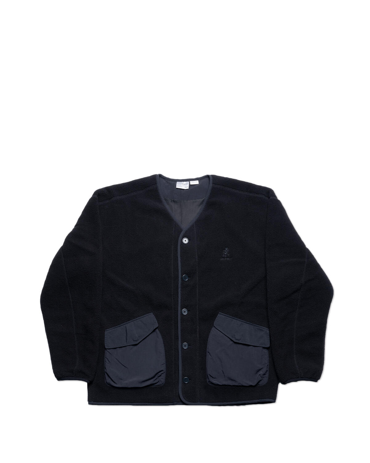 Gramicci Boa Fleece Cardigan | GUJK-21F074-BLA | AFEW STORE